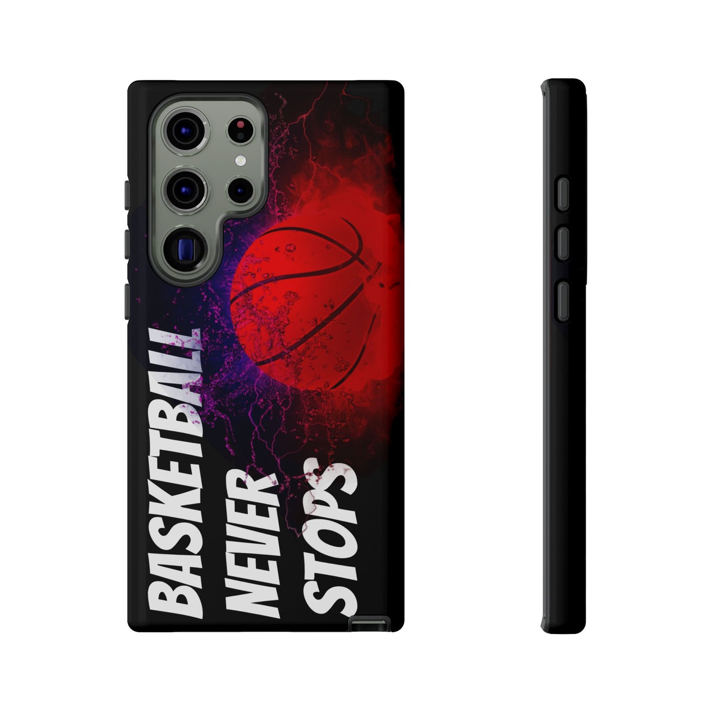 Basketball Never Stops Phone Case - Viva Phone Boutique 