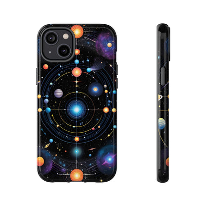 Outer Space Planets and Galaxies Phone Case