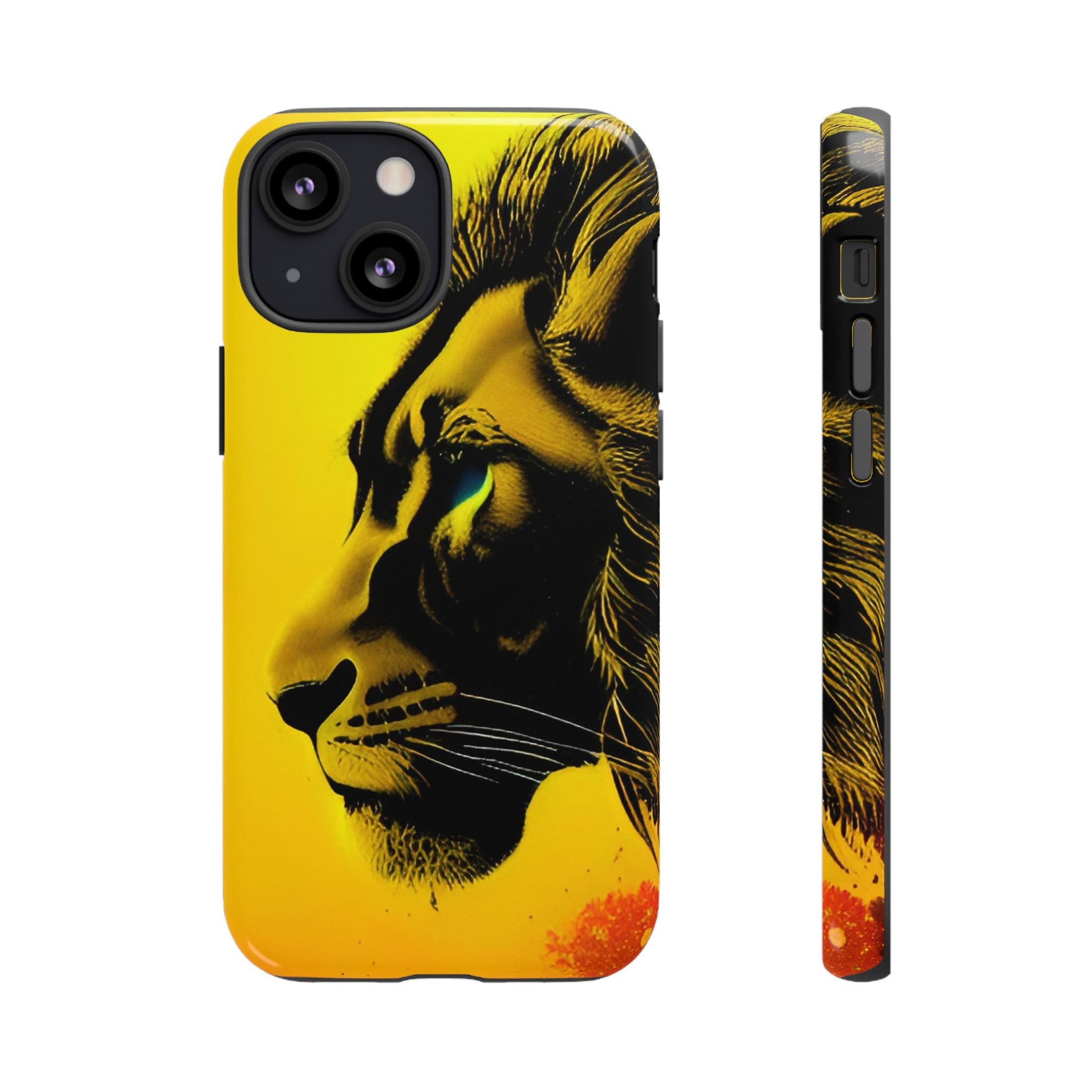 Yellow Lion Phone Case - Viva Phone Boutique 