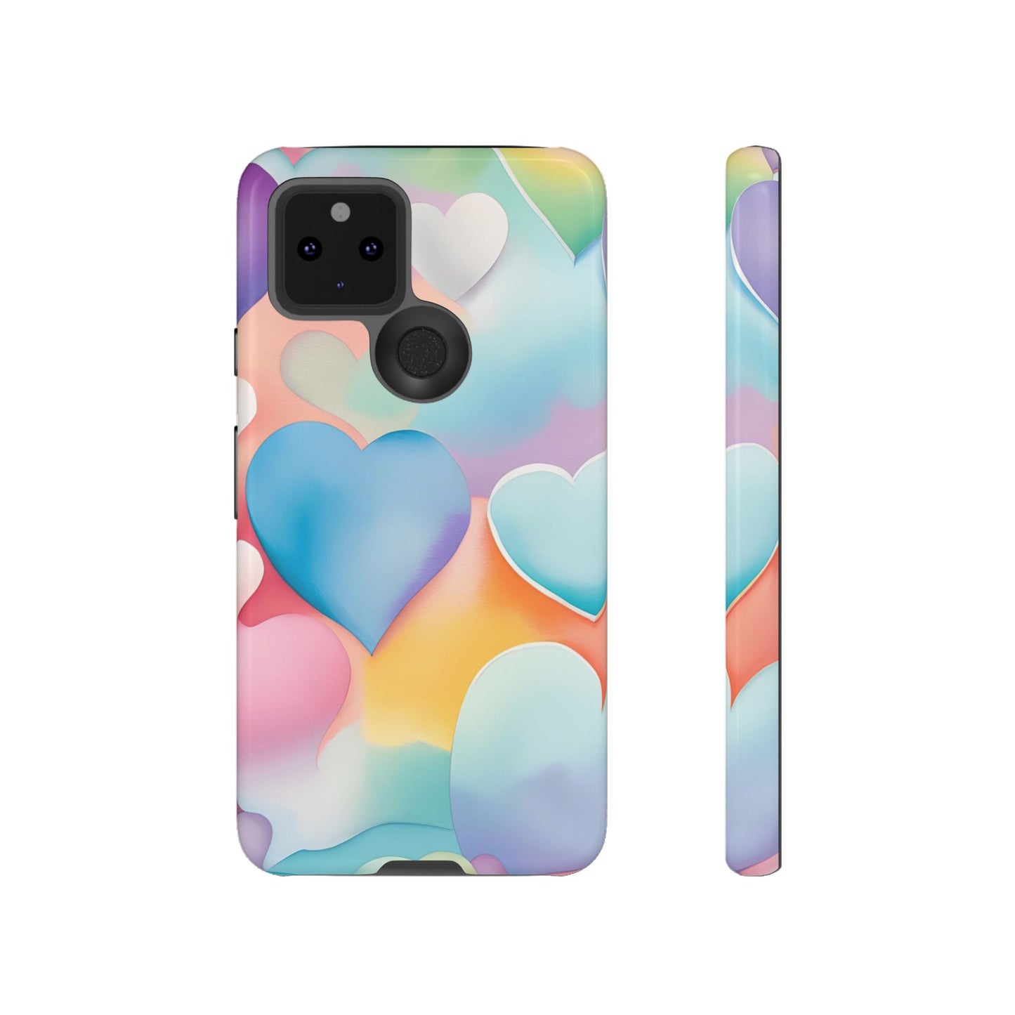 Watercolor Hearts Phone Case - Viva Phone Boutique 