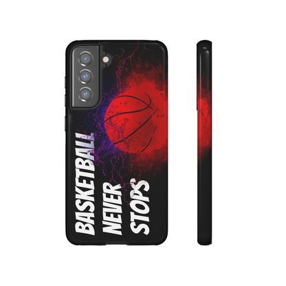 Basketball Never Stops Phone Case - Viva Phone Boutique 