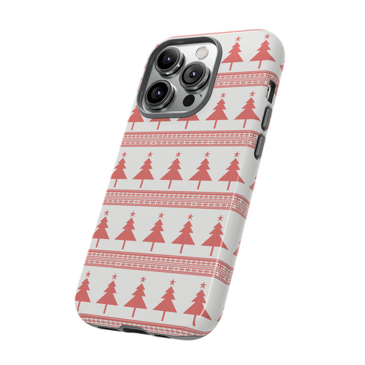 Christmas Tree Pattern Tough Phone Phone Case