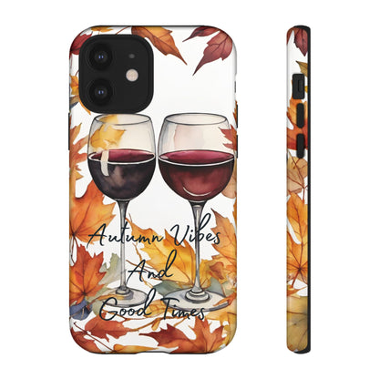 Autumn Vibes And Good Times Phone Case - Perfect for Fall Celebrations - Viva Phone Boutique 