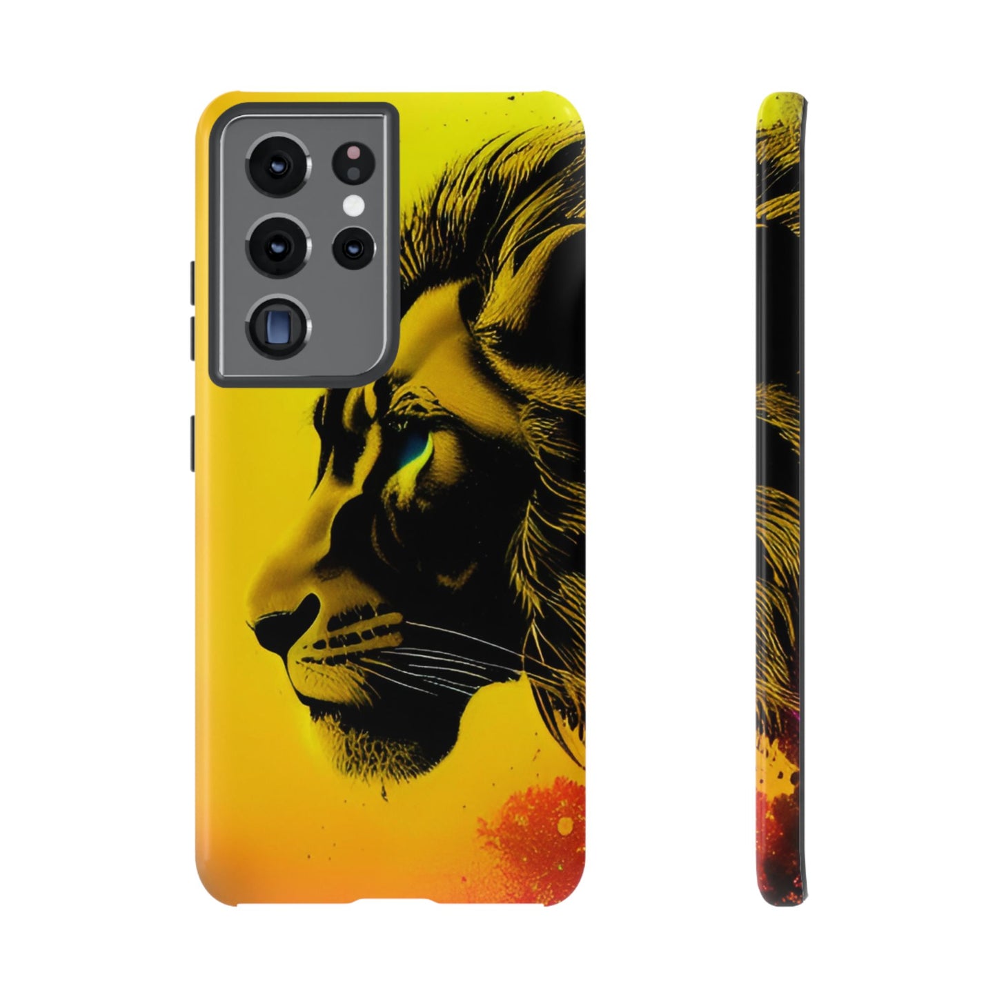 Yellow Lion Phone Case - Viva Phone Boutique 