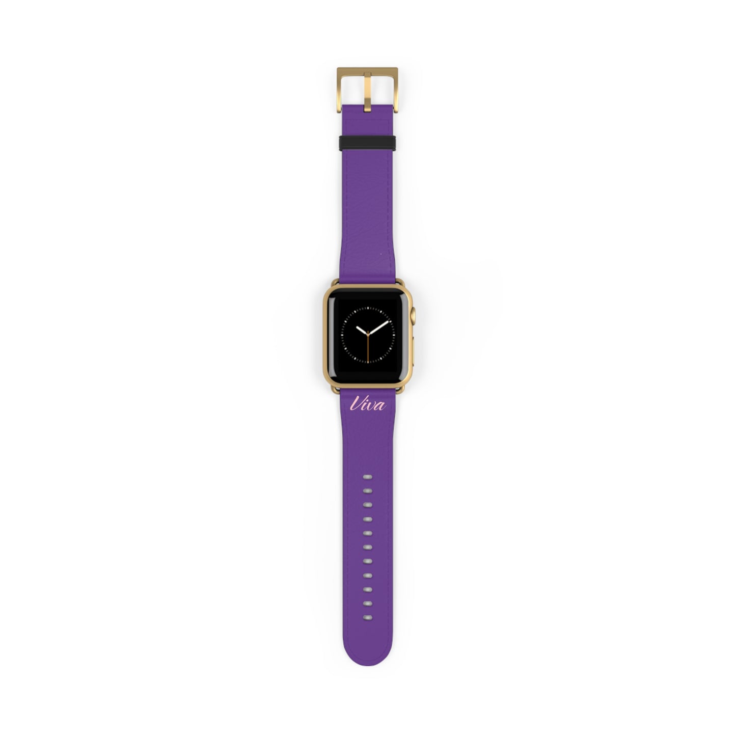 True Purple Faux Leather Apple Watch Band - Viva Phone Boutique 