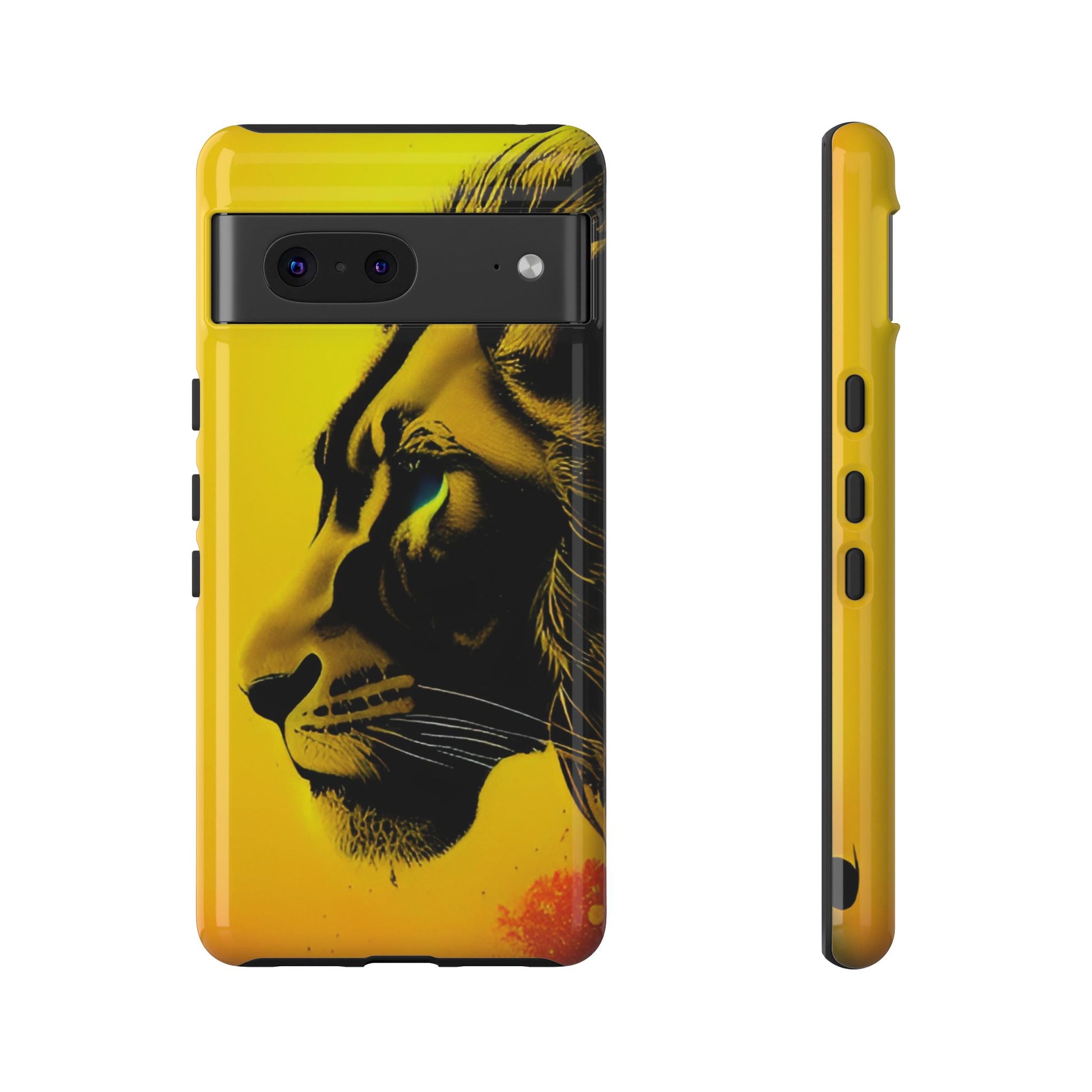 Yellow Lion Phone Case - Viva Phone Boutique 