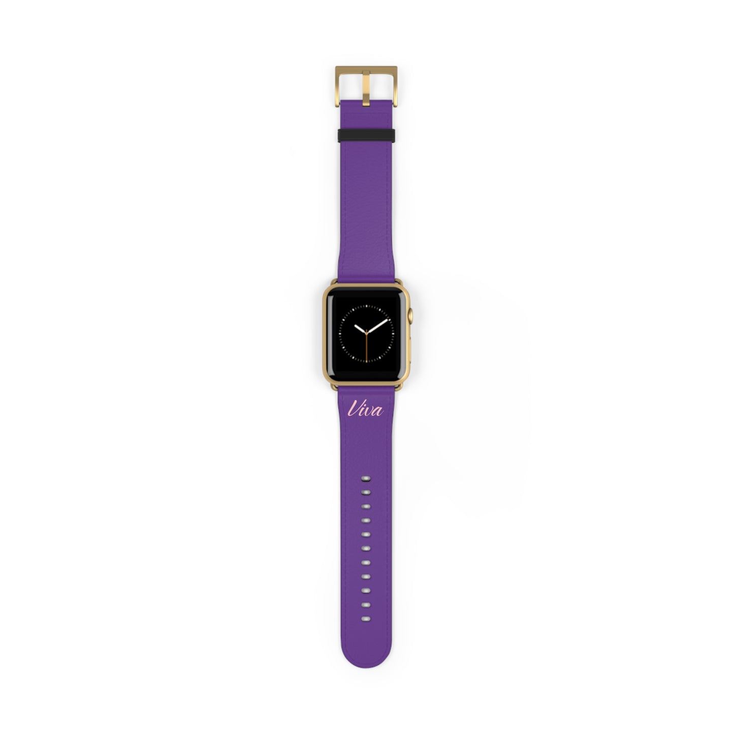 True Purple Faux Leather Apple Watch Band - Viva Phone Boutique 