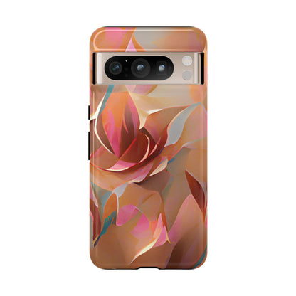 Pink Flower Painting Phone Case