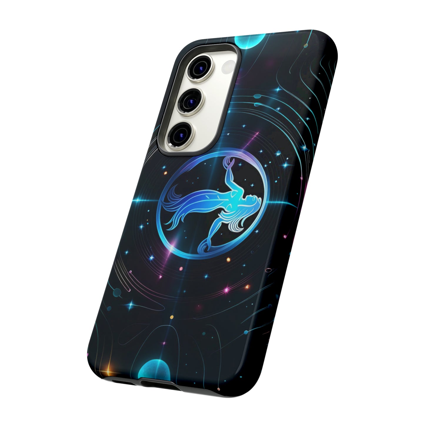 Aquarius Zodiac Sign Tough Phone Case