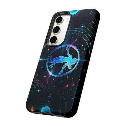 Aquarius Zodiac Sign Tough Phone Case