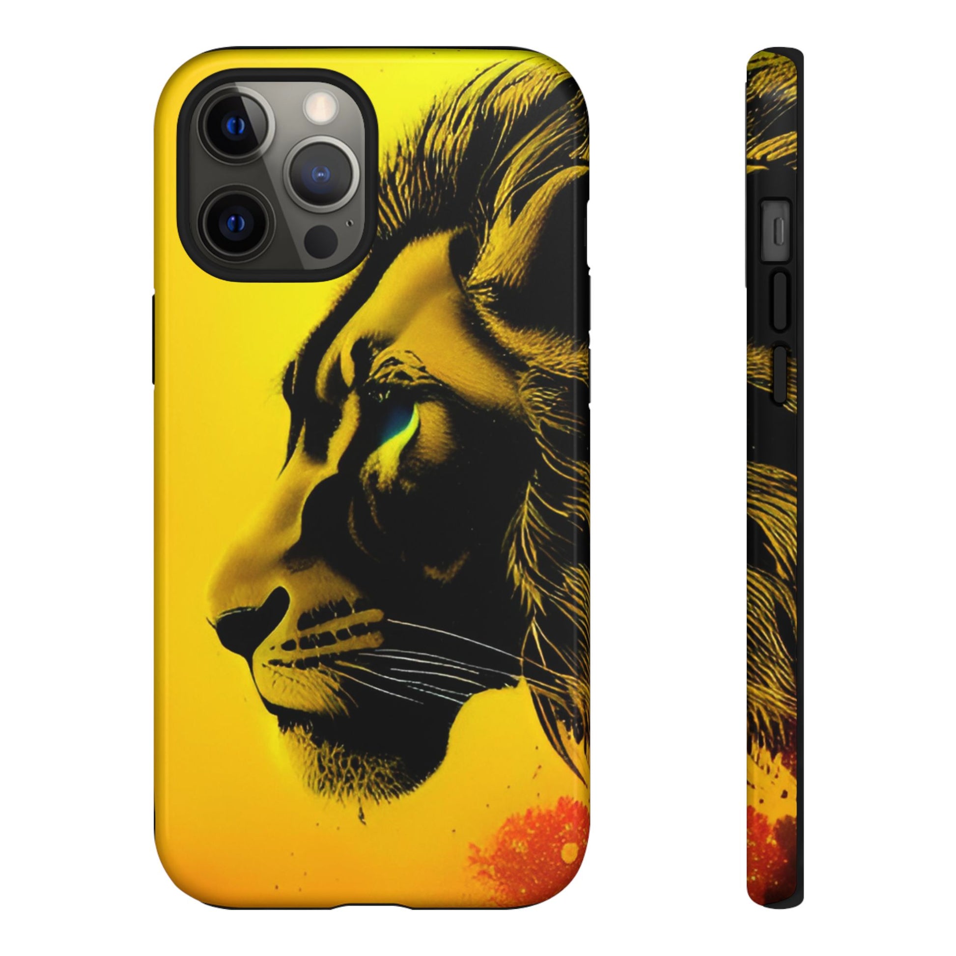 Yellow Lion Phone Case - Viva Phone Boutique 