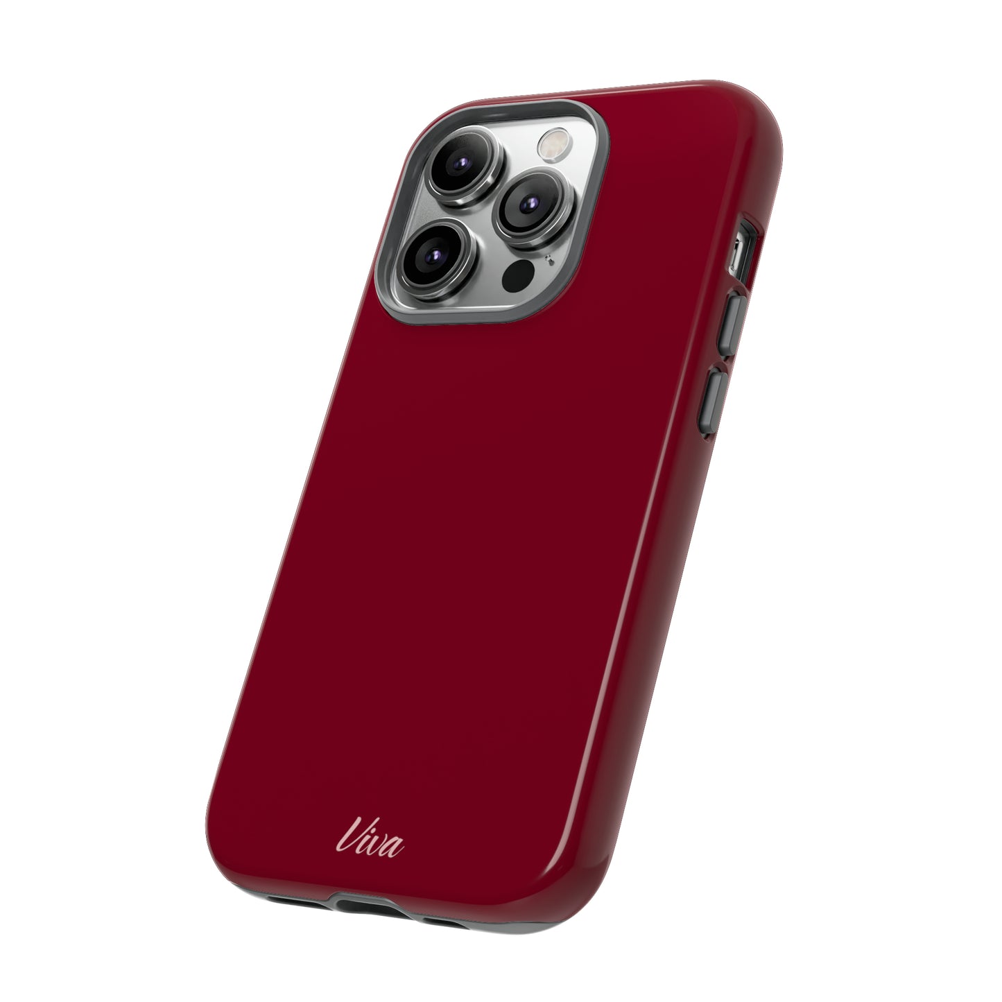 Burgundy Tough Phone Case