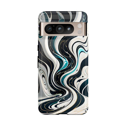 Abstract Fluid Serenity Phone Case