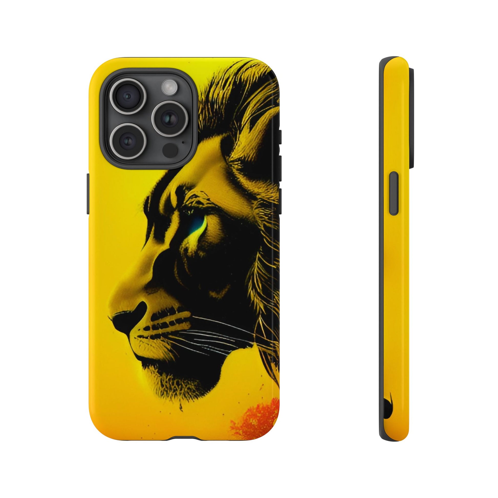 Yellow Lion Phone Case - Viva Phone Boutique 