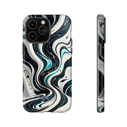 Abstract Fluid Serenity Phone Case