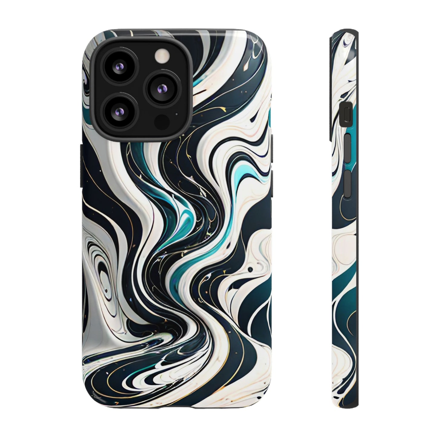 Abstract Fluid Serenity Phone Case - Viva Phone Boutique 