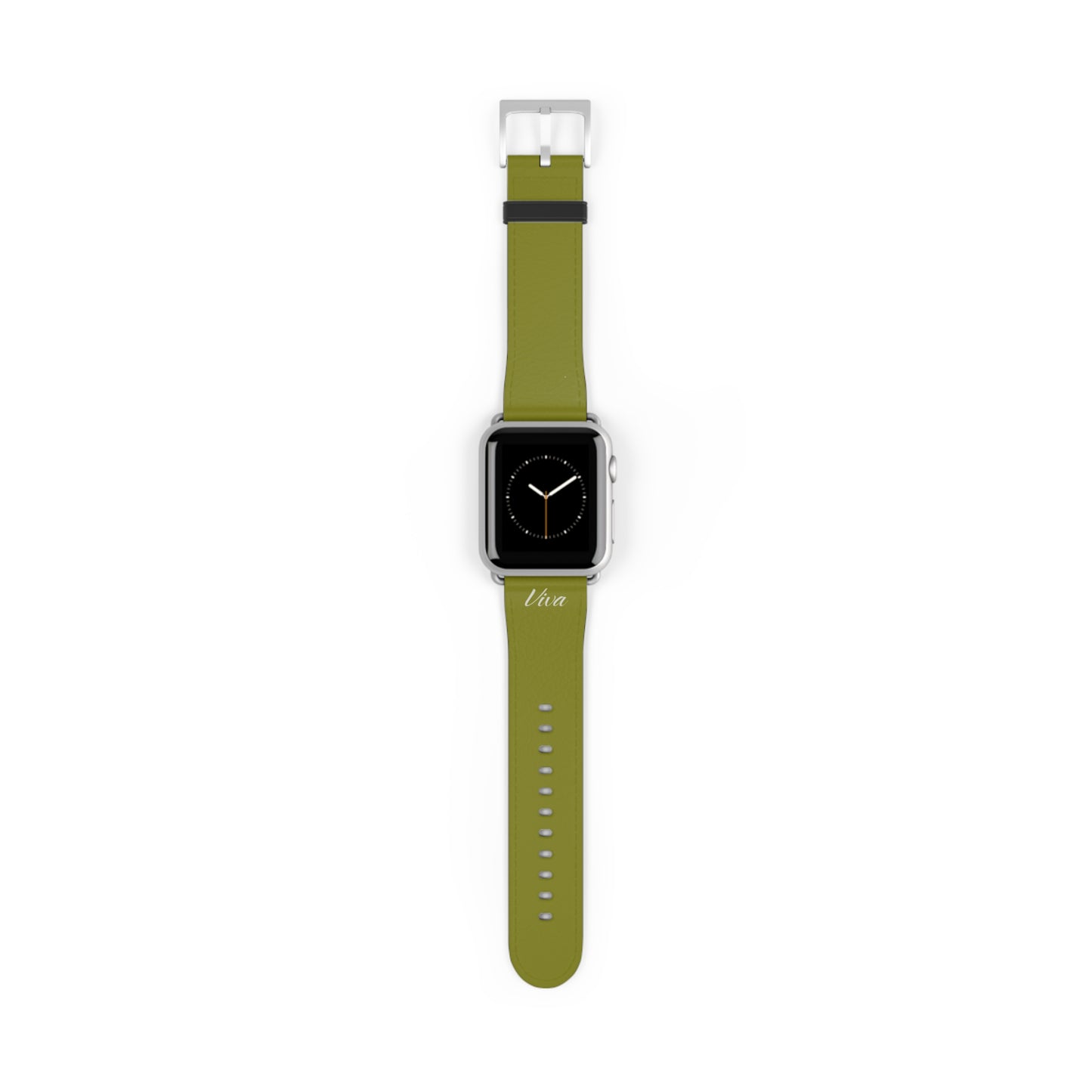 Stylish Olive Green Apple Watch Band