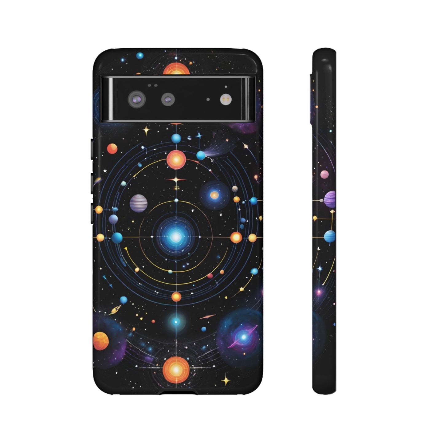 Outer Space Planets and Galaxies Phone Case