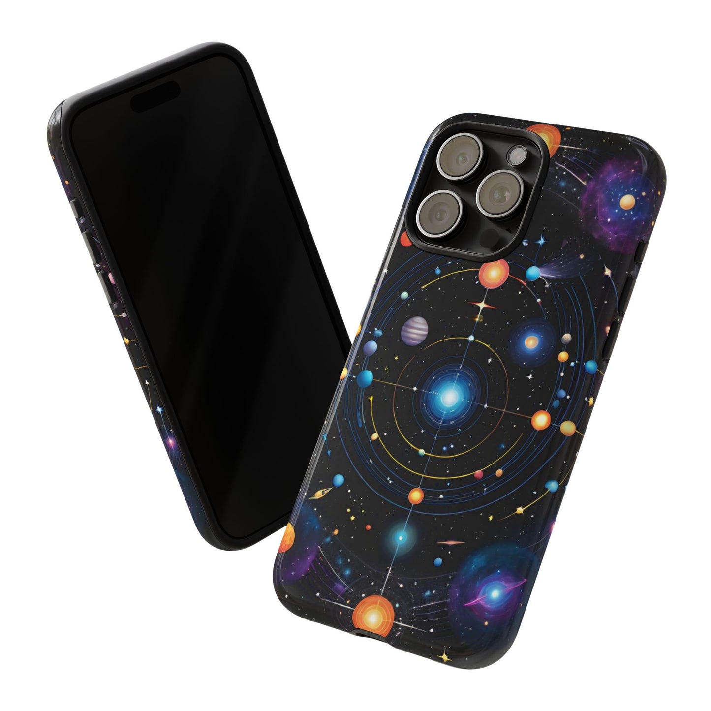 Outer Space Planets and Galaxies Phone Case