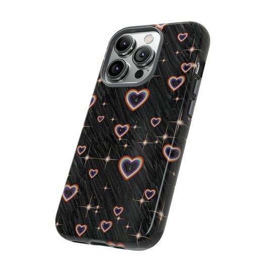 Pastel Hearts Tough Phone Case