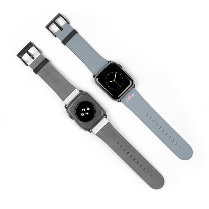 Hope Gray Faux Leather Apple Watch Band - Viva Phone Boutique 