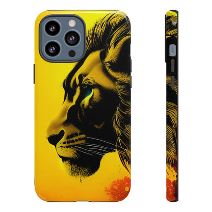 Yellow Lion Phone Case - Viva Phone Boutique 