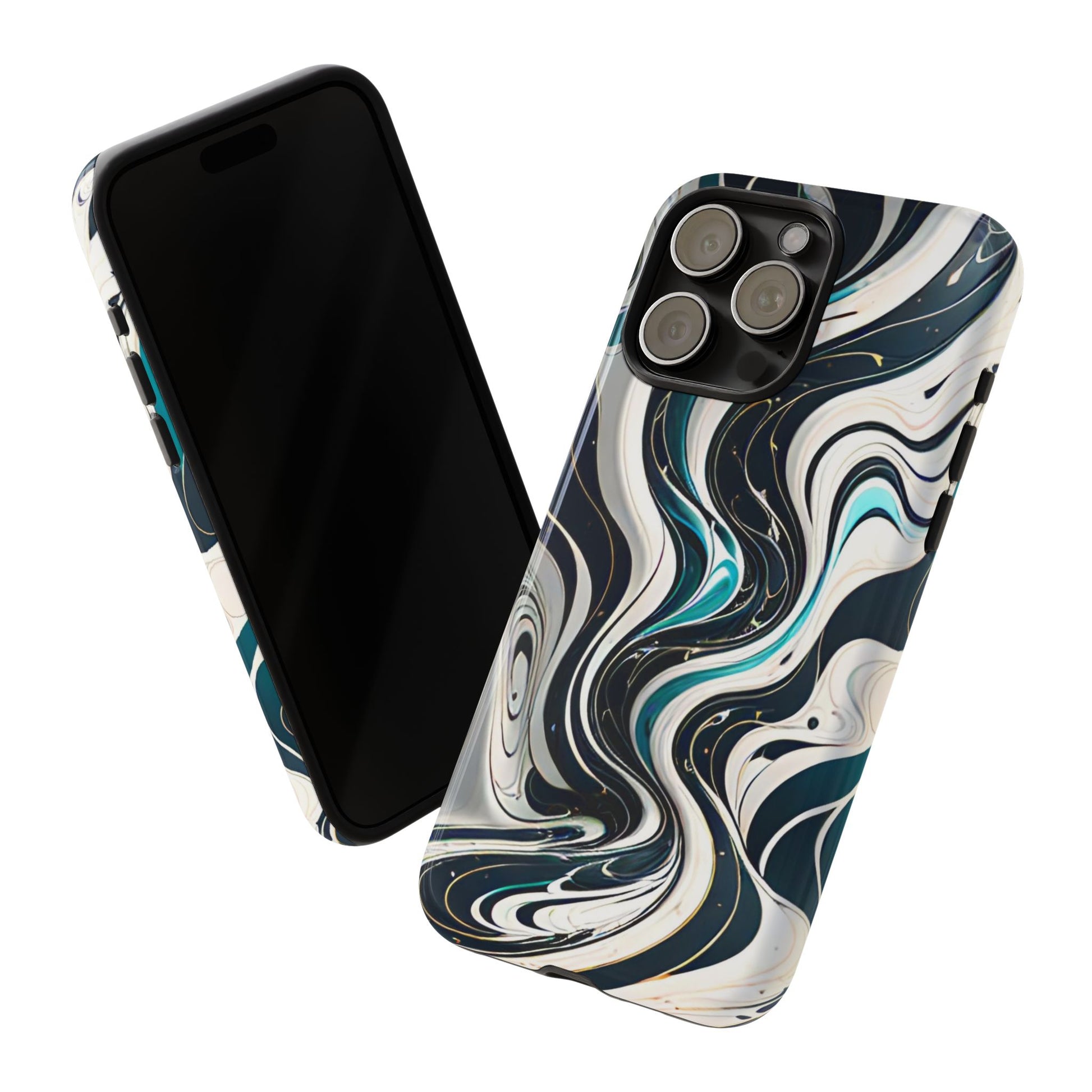 Abstract Fluid Serenity Phone Case - Viva Phone Boutique 