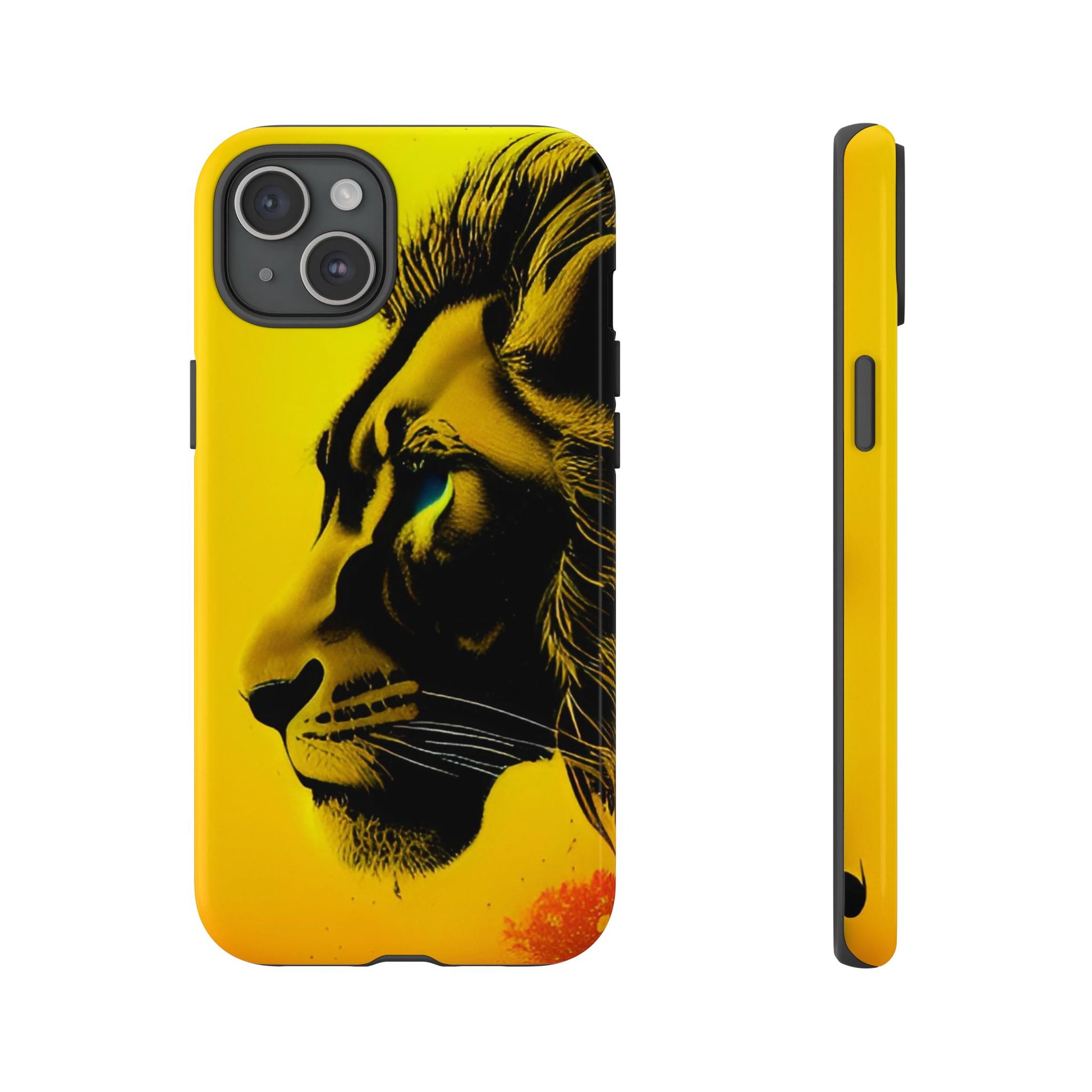 Yellow Lion Phone Case - Viva Phone Boutique 