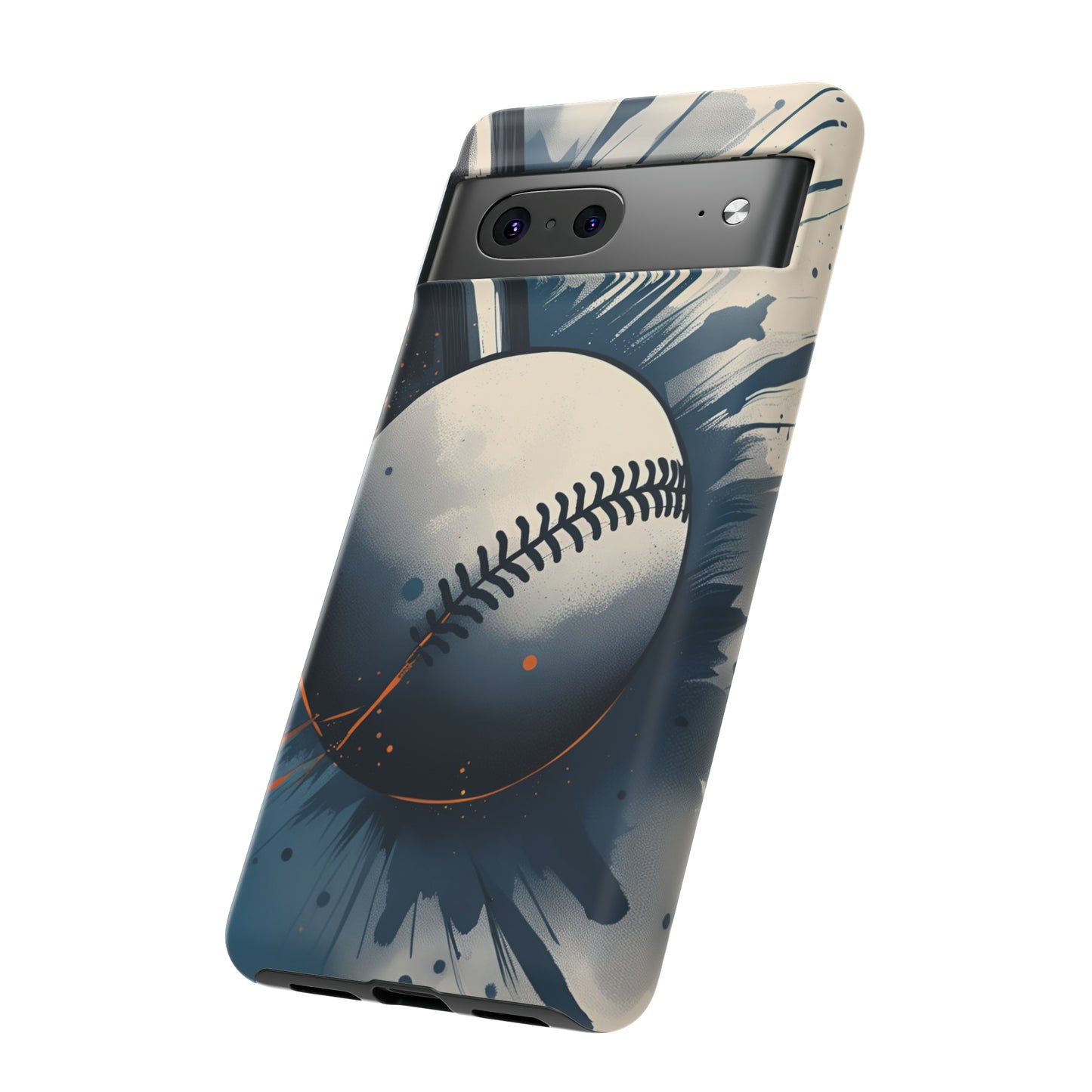 Ink Style Baseball Tough Phone  Case