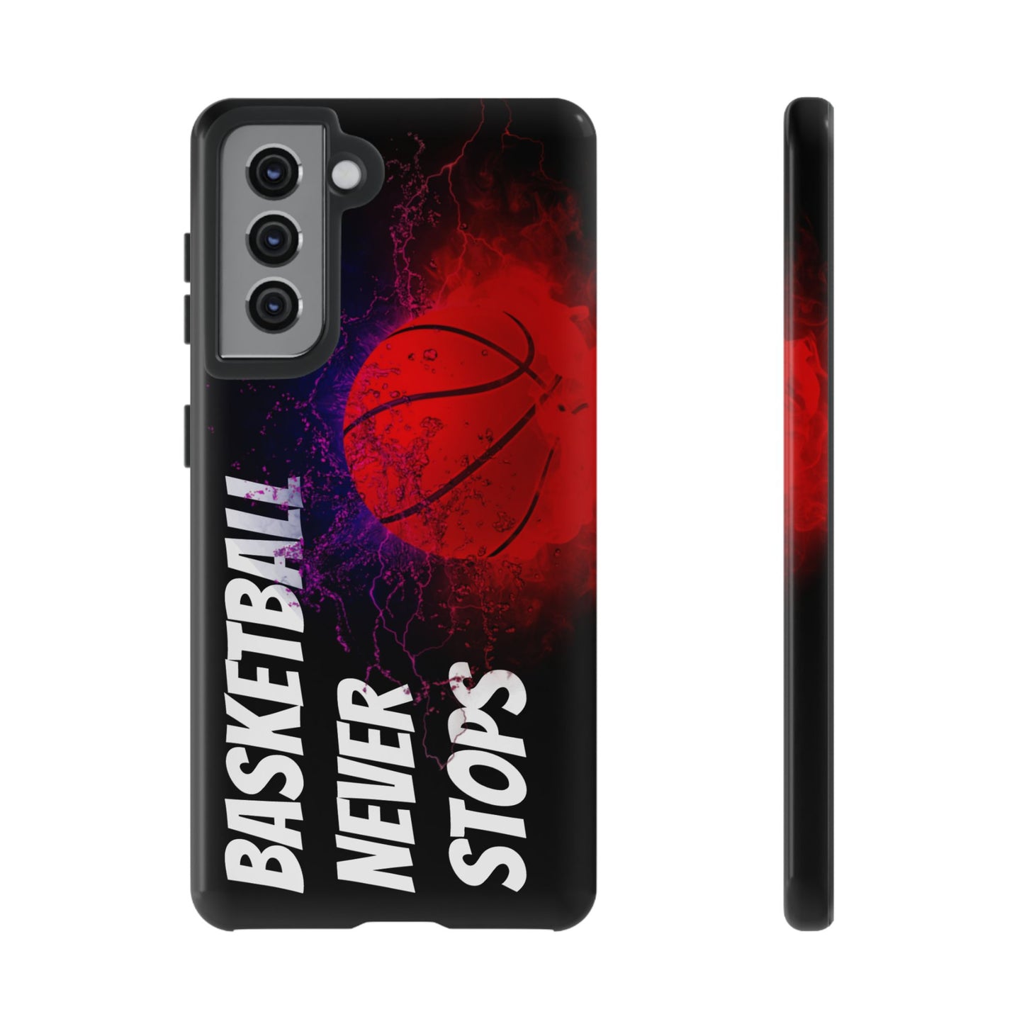 Basketball Never Stops Phone Case - Viva Phone Boutique 