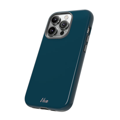 Elegant Blue Tough Phone Case