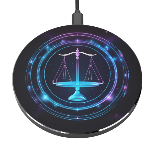 Libra Zodiac Sign Wireless Charger