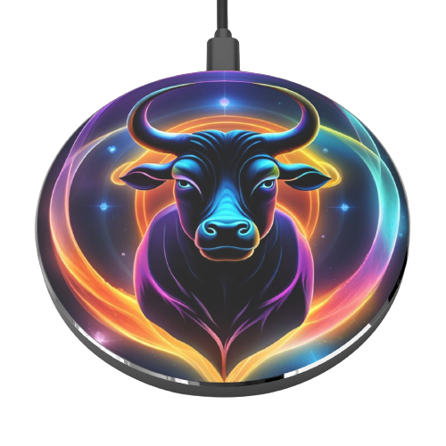 Taurus Zodiac Sign Wireless Charger