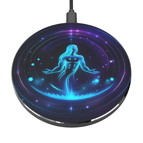 Aquarius Zodiac Sign Wireless Charger